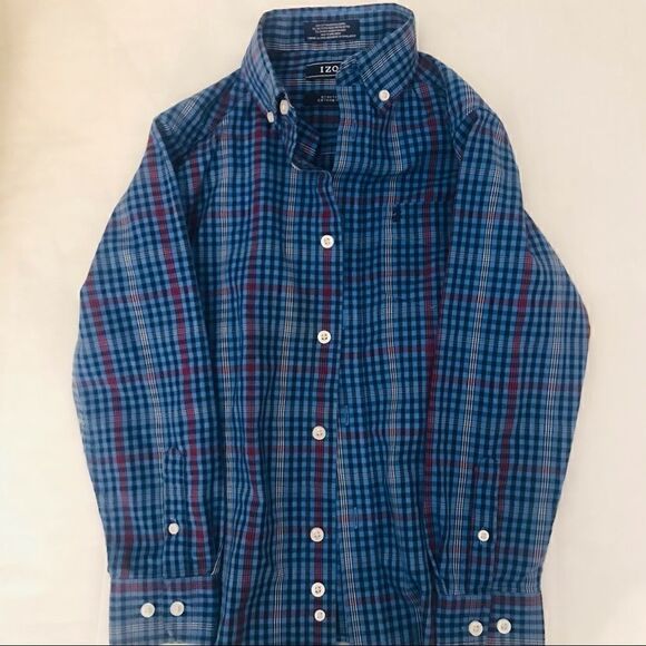 Boys bottom down dress shirt size 8 - Picture 1 of 3